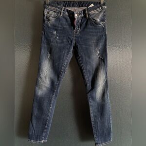 DSQUARED2 “Cool Girl" Jeans Distressed Blue Denim IT 40 (US 4/6) - Made in Italy